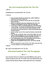 Kể lại truyền thuyết Sơn Tinh, Thủy Tinh bằng lời văn của em - Ngữ Văn lớp 6