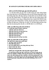 Đề cương ôn tập môn phân tích đầu tư chứng khoán | Học viện chính sách và phát triển