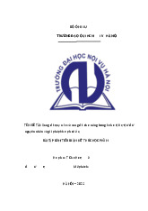 Bài tập lớn/tiểu luận kết thúc học phần Tổ Chức Học | Học viện Hành chính Quốc gia