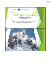 Lecture 4: Knowledge Representation | Môn Data Mining - Trường Đại học Quốc tế, Đại học Quốc gia Thành phố Hồ Chí Minh