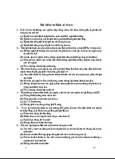 Bài kiểm tra: Kinh tế vi mô Chương 6: Các câu hỏi trắc nghiệm | Microeconomics | Trường Đại học Quốc tế, Đại học Quốc gia Thành phố Hồ Chí Minh