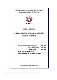 Công nghệ sản xuất thân vỏ ô tô của hãng Toyota | Tiểu luận môn Công nghệ kĩ thuật ôto Trường đại học sư phạm kỹ thuật TP. Hồ Chí Minh