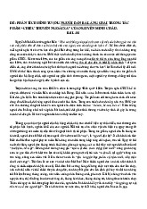 Phân Tích Hình Tượng Người Đàn Bà Làng Chài Trong CTNX