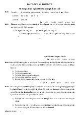 Đề cương ôn tập môn Cơ sở toán cho nhà kinh tế 2  | Học viện Nông nghiệp Việt Nam