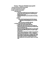 Tổng quan Luật Kinh doanh Quốc tế - CQC 101: Chương 1 & 2