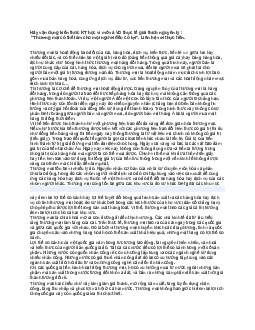 Bài tập với chủ đề: Thương mại có thể làm cho mọi người đều có lợi