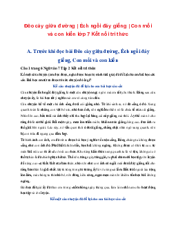 Soạn bài Đẽo cày giữa đường - Ếch ngồi đáy giếng - Con mối và con kiến | Ngữ văn 7 Tập 2 Kết nối tri thức