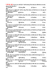 AL 4-5 Câu Hỏi Địa Lí Hành Chính Việt Nam - Ôn Tập 2023