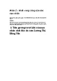 Phần 2 : khát vọng sống của các nạn nhân - Tài liệu tham khảo | Đại học Hoa Sen