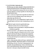 Các yếu tố cấu thành vi phạm pháp luật | Đại học Nội Vụ Hà Nội