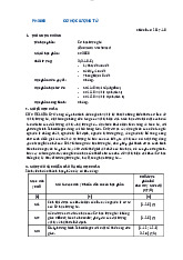 Đề cương Môn Cơ học lượng tử | Đại học Bách Khoa Hà Nội