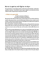 Bài văn tả người hay nhất Tập làm văn lớp 5