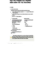 Giá trị thặng dư