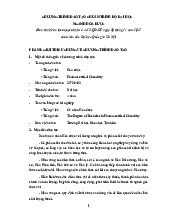 Chương trình Đào Tạo Đại Học Hóa Dược | Hoá học phân tích | Trường Đại học Khoa học Tự nhiên, Đại học Quốc gia Hà Nội