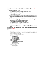 Câu hỏi đúng sai 2 - Quản trị kinh doanh| Đại học Kinh Tế Quốc Dân