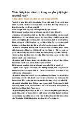 Trình độ lý luận chính trị trong sơ yếu lý lịch ghi như thế nào?