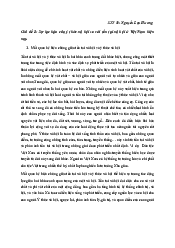 Bài luận Triết học - Triết học Mác Lênin | Trường Đại học Văn hóa Hà Nội