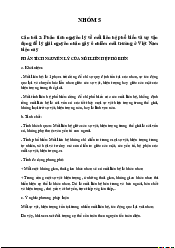 Nguyên lý của mối liên hệ phổ biến - Triết học Mác-Lê nin | Trường Đại học Tài nguyên và Môi trường Hà Nội