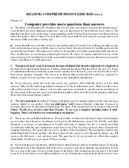 READING COMPREHENSION EXERCISES - Bồi dưỡng đội tuyển quốc gia