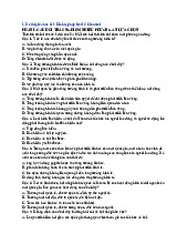 Đề thi giữa kì 1 Giáo dục Kinh tế và Pháp luật 12 Chân trời sáng tạo