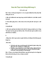 Soạn bài Thực hành tiếng Việt trang 74 sách Kết nối tri thức | Ngữ văn 9