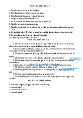 Đề cương Ôn tập chương 1 - Kinh tế học cơ bản  môn Kinh tế vi mô | Trường Đại học Kinh Tế Quốc Dân