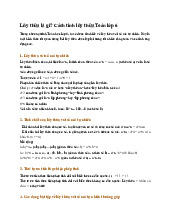 Lũy thừa là gì? Cách tính lũy thừa Toán lớp 6