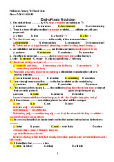 Revision multiple choice môn tiếng anh cơ bản 2 | Học viện tài chính