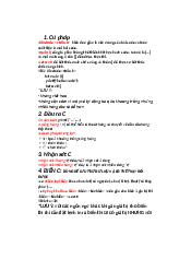 Hướng dẫn cơ bản của biến C | Kỹ thuật lập trình | Đại học Bách Khoa, Đại học Đà Nẵng