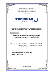 Thiết kế hệ thống bật tắt quạt điện thông qua rơle và cảm biến lm35 | Bài tiểu luận học phần Kỹ thuật vi xử lý và vi điều khiển | Trường Đại học Phenikaa