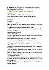 Nghị luận về lòng yêu nước của giới trẻ ngày nay chọn lọc hay nhất