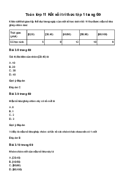 Toán 11 Bài tập cuối chương III -  sách Kết Nối Tri Thức