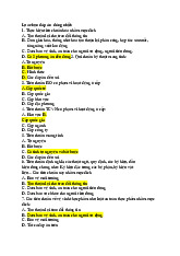 Ôn Tập và Câu Hỏi Trắc Nghiệm Môn Quản trị chất lượng | Đại học Kinh Tế Quốc Dân