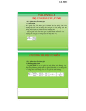 Chương 3 - slides Độ co giãn cầu cung môn Kinh tế vi mô | Học viện Nông nghiệp Việt Nam