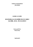 Tiểu luận môn Phân tích báo cáo tài chính | Trường Đại học Đồng Tháp