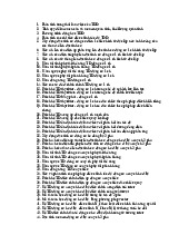 Câu hỏi lý thuyết môn truyền động điện –Trường Đại học bách khoa Hà Nội