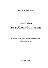 Giáo trình Tư Tưởng Hồ Chí Minh