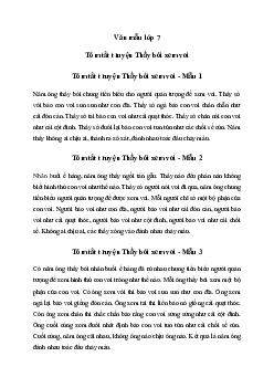 Tóm tắt truyện Thầy bói xem voi (12 mẫu) | Văn mẫu lớp 7 Chân trời sáng tạo