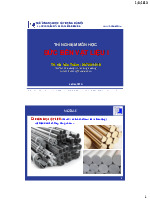 Đề cương môn thí nghiệm sức bền vật liệu- Trường Đại học bách khoa - Đại học đà nẵng.