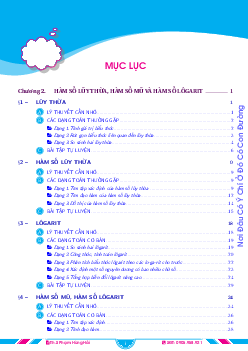 Kỹ năng sử dụng hàm đặc trưng để giải bài toán VDC mũ – logarit