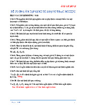 Ôn tập kinh tế lượng trắc nghiệm: các câu hỏi và phân tích | Kinh Tế Lượng | Trường Đại học Khoa học Tự nhiên, Đại học Quốc gia Hà Nội