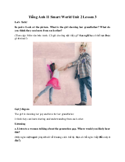 Giải Tiếng Anh 11 Unit 2 Lesson 3 | Smart World