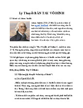 Lý Thuyết Bàn Tay Vô Hình Của Adam Smith - Kinh Tế Chính Trị 123xvmk