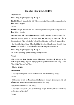 Soạn bài Hịch tướng sĩ CTST