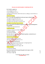 Kinh tế vĩ mô trắc nghiệm lý thuyết | Đại học Bách Khoa Hà Nội