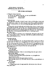 Đề cương quản trị dự án - Quản trị dự án | Đại học Mở Thành phố Hồ Chí Minh