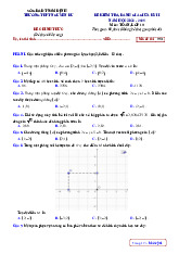 Đề giữa kỳ 2 Toán 10 năm 2024 – 2025 trường THPT Nguyễn Du – Nam Định có đáp án