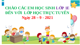 Giáo án điện tử Tiếng việt 1 bài 99 Cánh diều: Ôn tập
