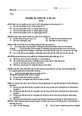 Đề thi giữa kì môn kinh tế vĩ mô 1 | Đại học Kinh tế Thành phố Hồ Chí Minh