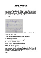 Giải bài tập thu hoạch Lực nén và điện trường môn Vật lý và thí nghiệm 1 | Học viện Công Nghệ Bưu Chính Viễn Thông